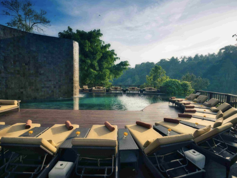 Pool at Hanging Gardens of Bali resort