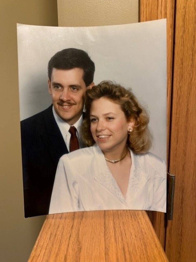 Ruth and Fred Diehl (aunt and uncle of the groom)