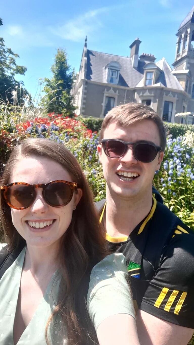 First trip together! Naas!