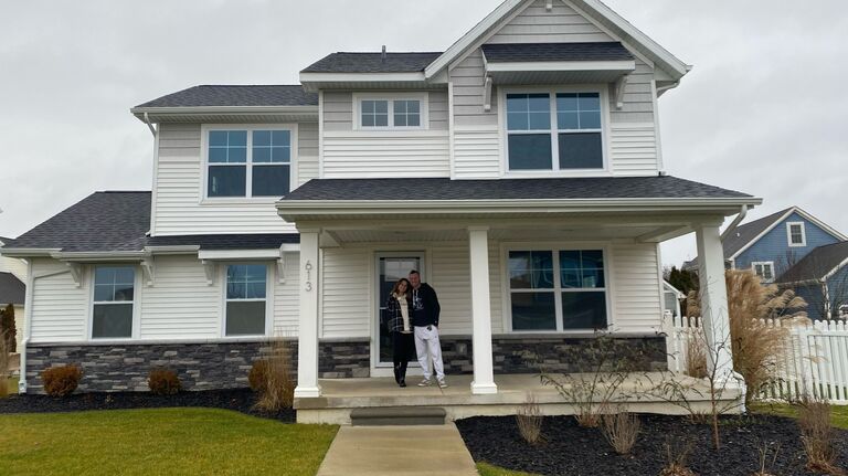 Charlie and Delaney bought their home