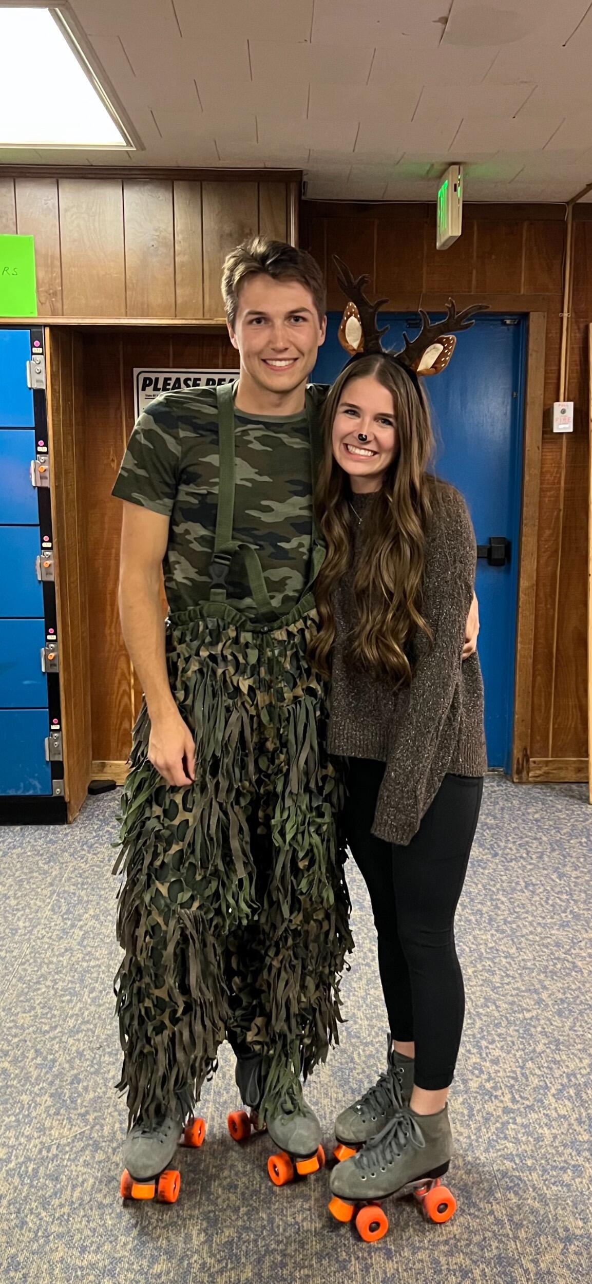 Our first official Pick-a-date as a couple roller skating! 