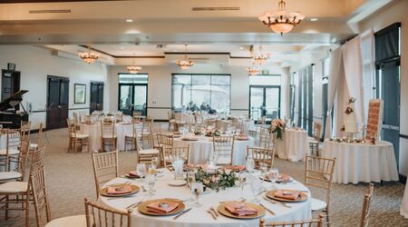 Black gold 2025 golf club wedding