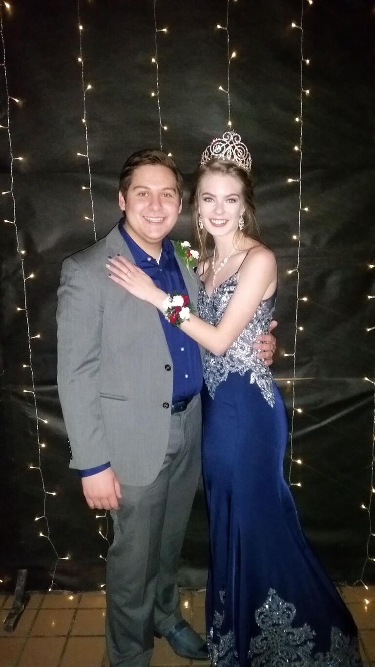 Senior year prom.
