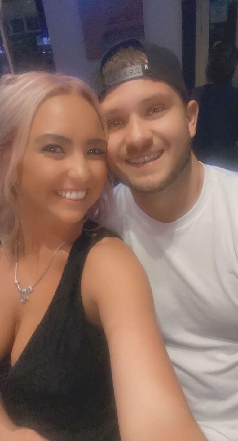 Our very first date at Shades in Panama City Beach.