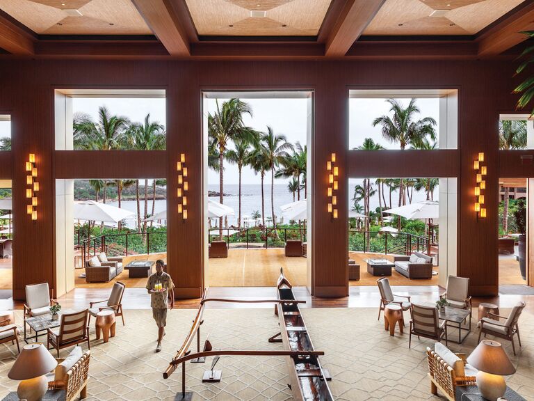 Four Seasons Resorts in Lanai, Hawaii.