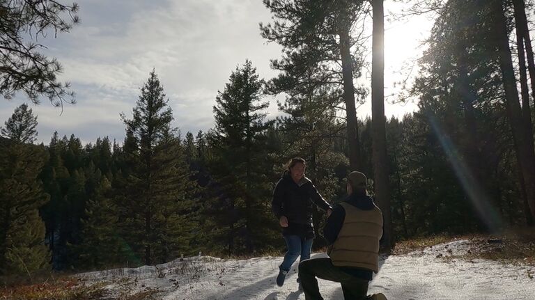Taz asks Lily to marry him in the woods! Easy yes! 