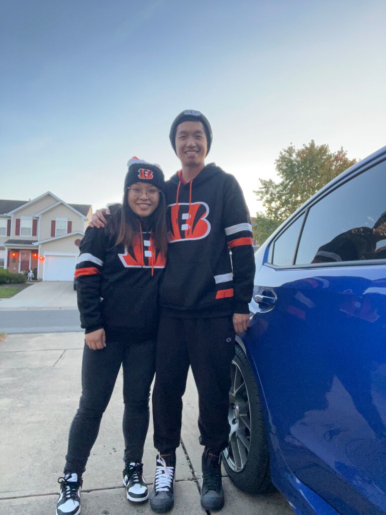 WHO DEY! Going to the game!