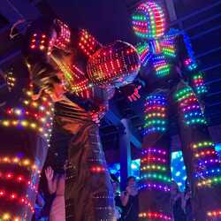 The Mega Mechs - Giant LED Party Robots, profile image