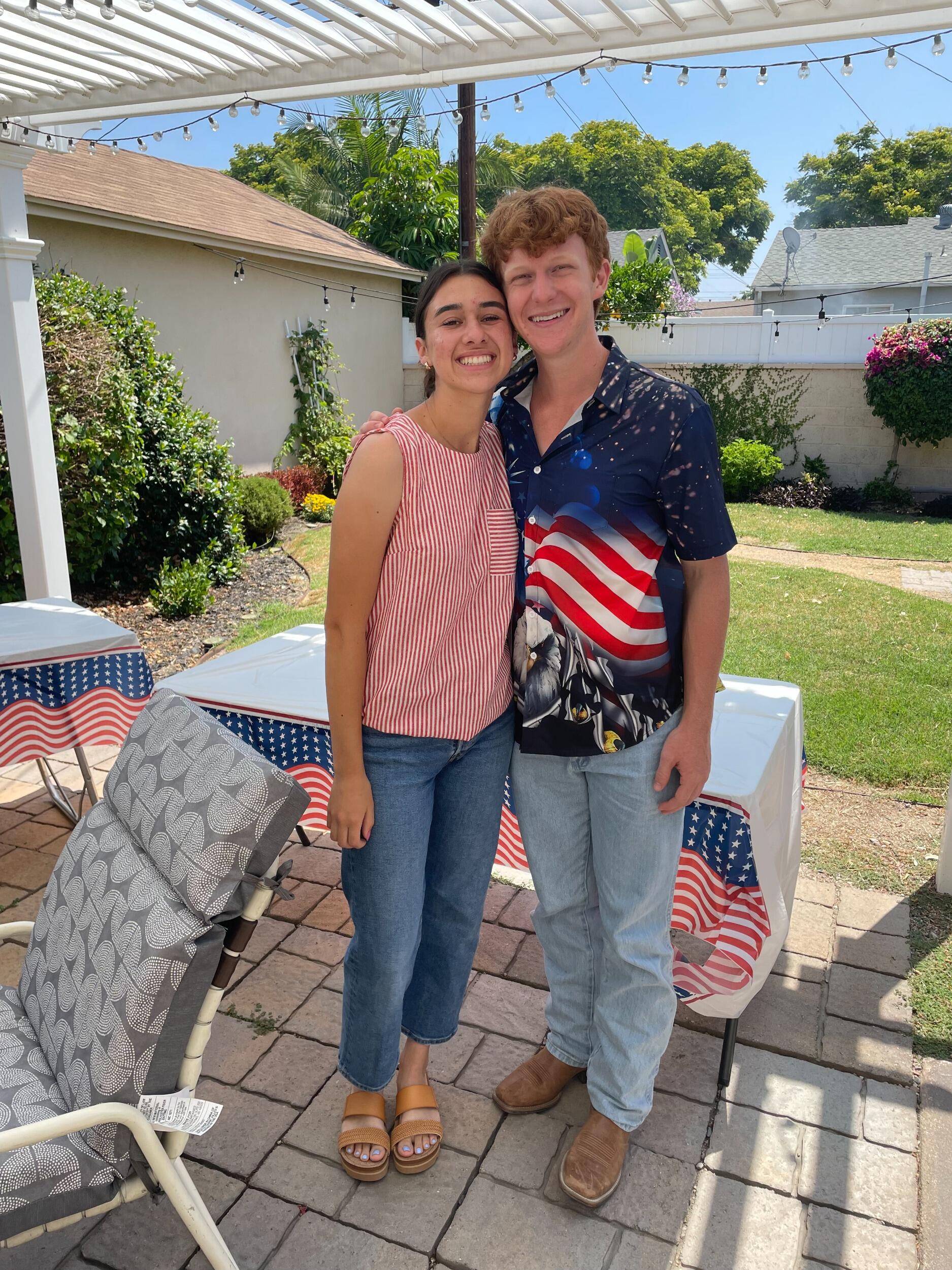 Caleb's visit to CA