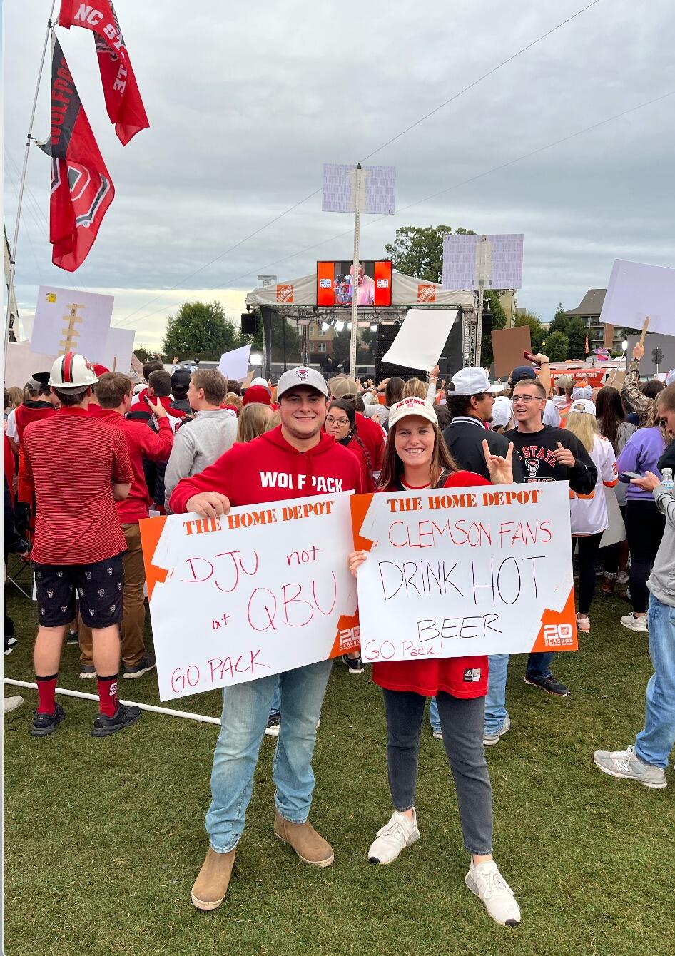 College gameday @ Clemson vs NC State