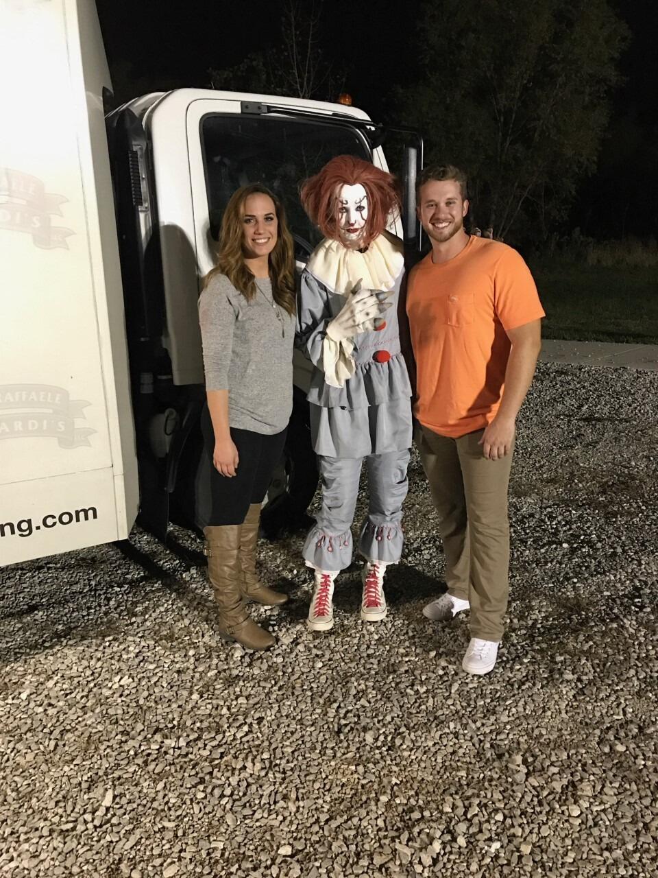 We had our first date! Cavin invited Alex to a Pumpkin patch! 
After, we saw the movie IT (how romantic) and had dinner at a mexican restaurant. 