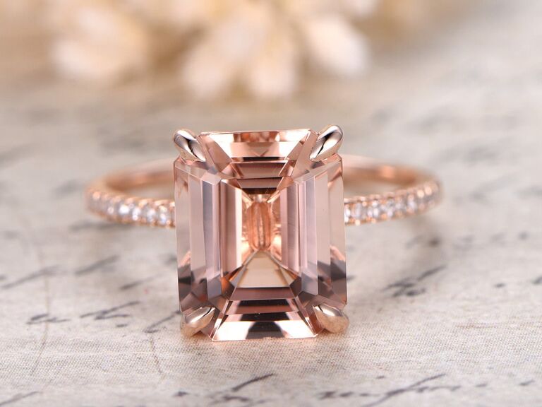 What Is Morganite? Plus, 16 Pink Engagement Rings We Love