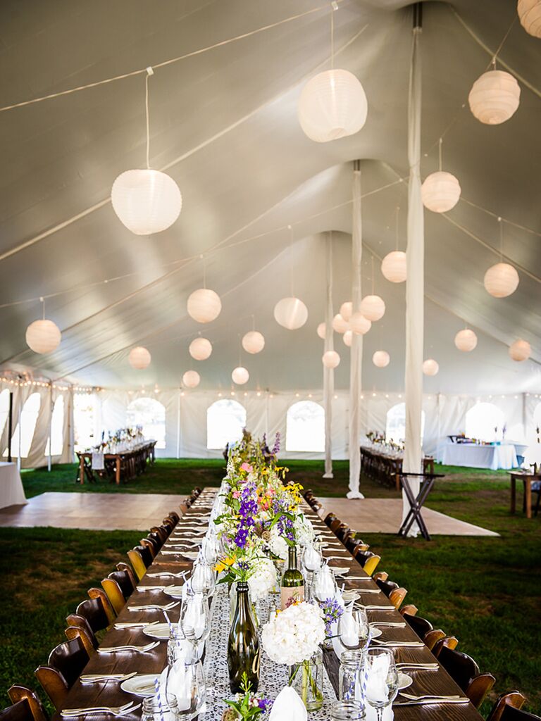 The Prettiest Outdoor Wedding Tents We've Ever Seen
