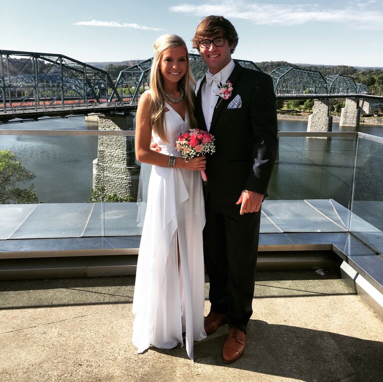 Megan's Senior Prom - at the Hunter Museum