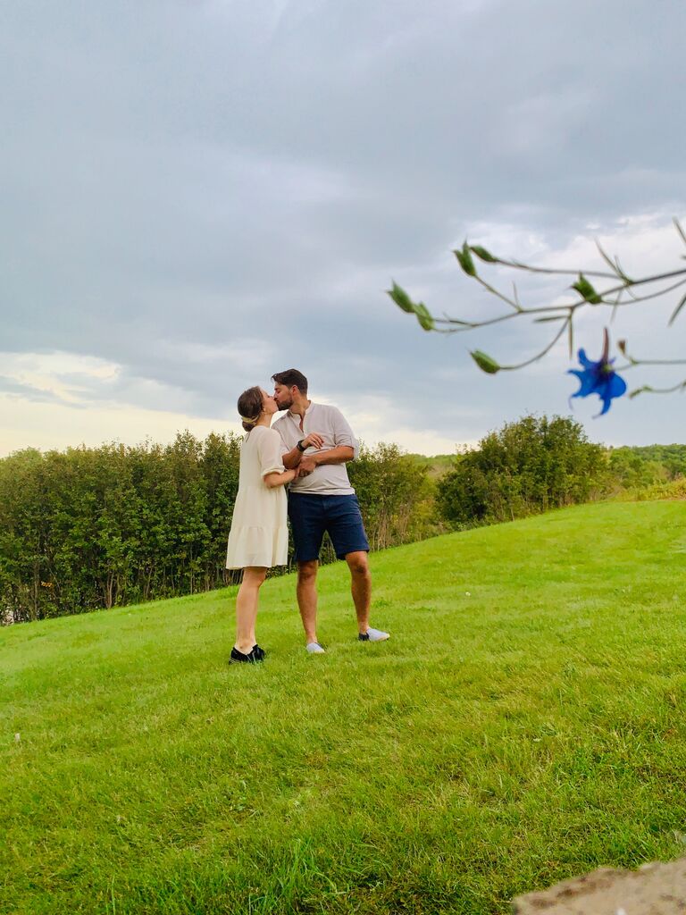 Celebrating one year together and 6 months of Covid!
