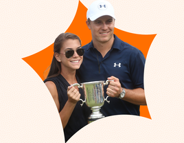 Jordan Spieth and wife Annie Verret 