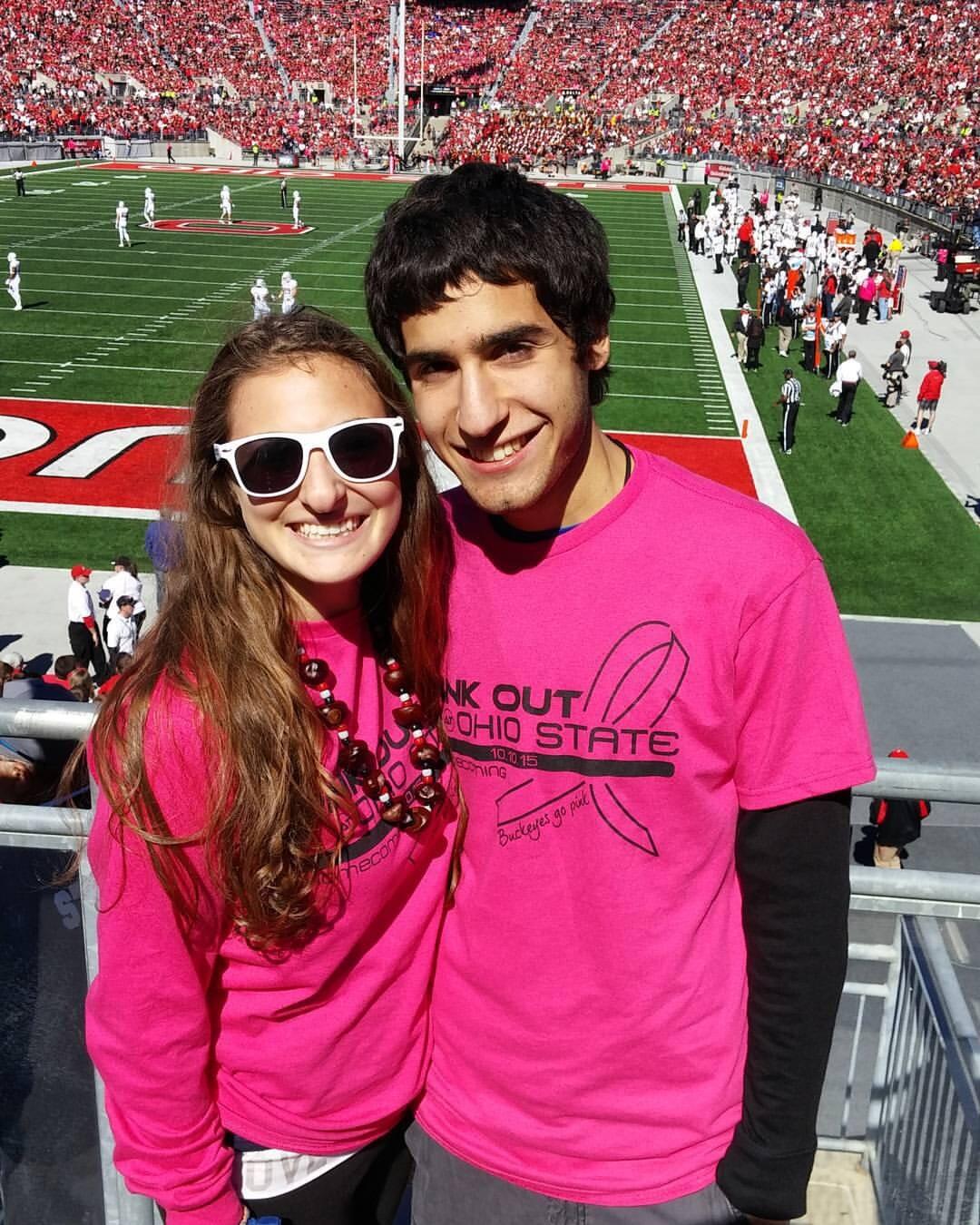 We dated long distance for four years while I was at The Ohio State University and Daniel was at the University of Pennsylvania.