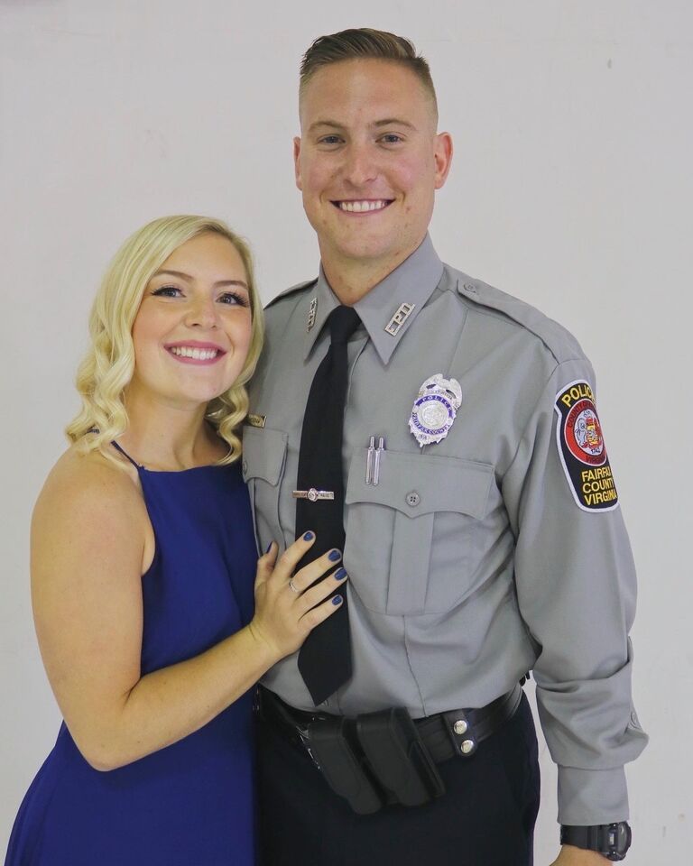 Kyle graduates Fairfax Police Academy in August of 2020!
