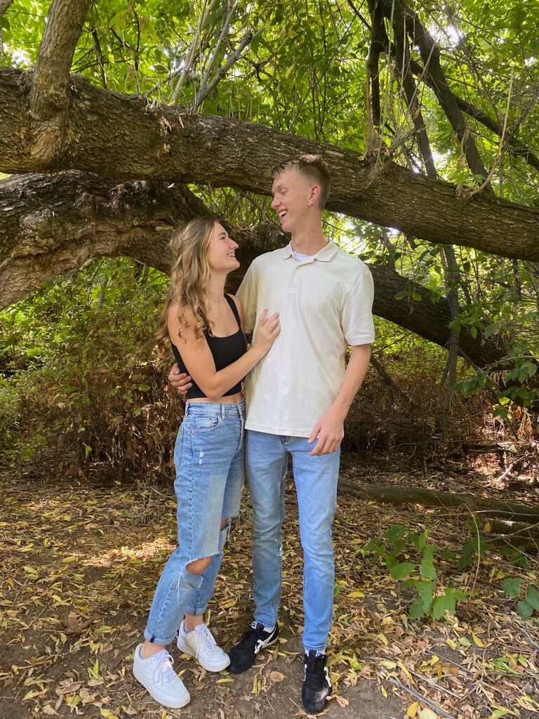 First birthday celebrated as a couple.