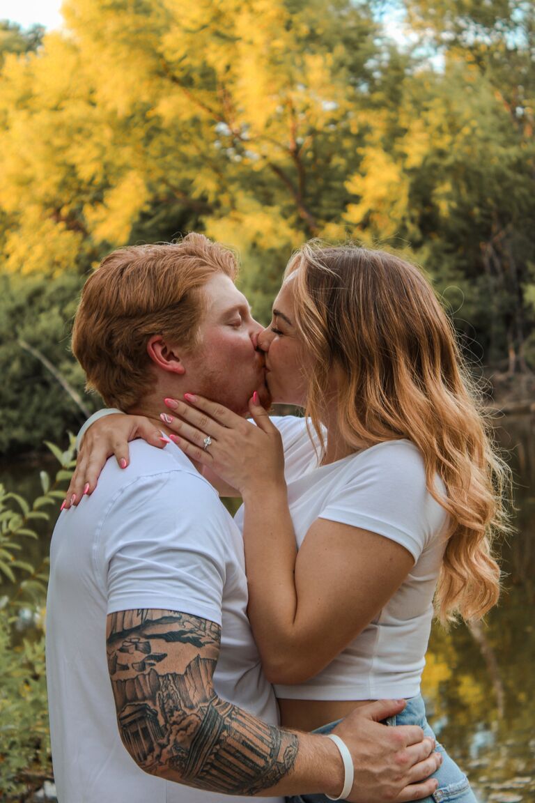 Our engagement photos - Thank you Kaitlyn!
