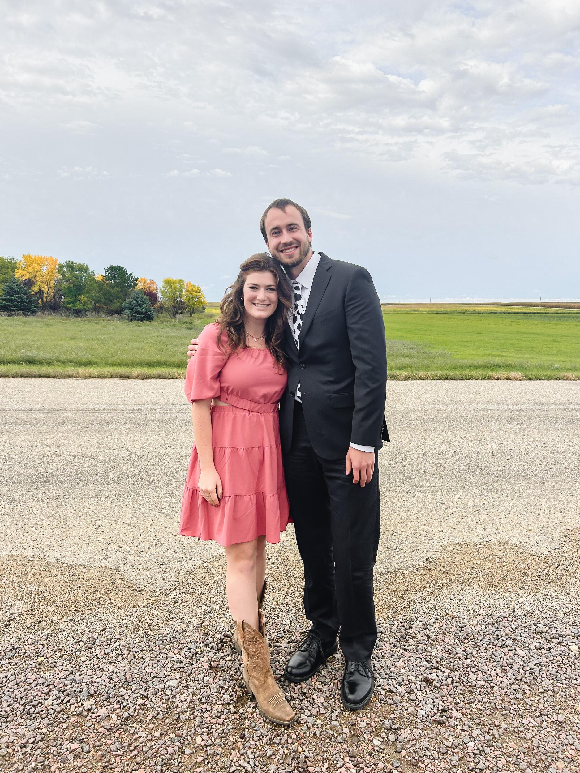 We went to a wedding, (cow themed), with all of our friends in South Dakota and had the times of our lives.  