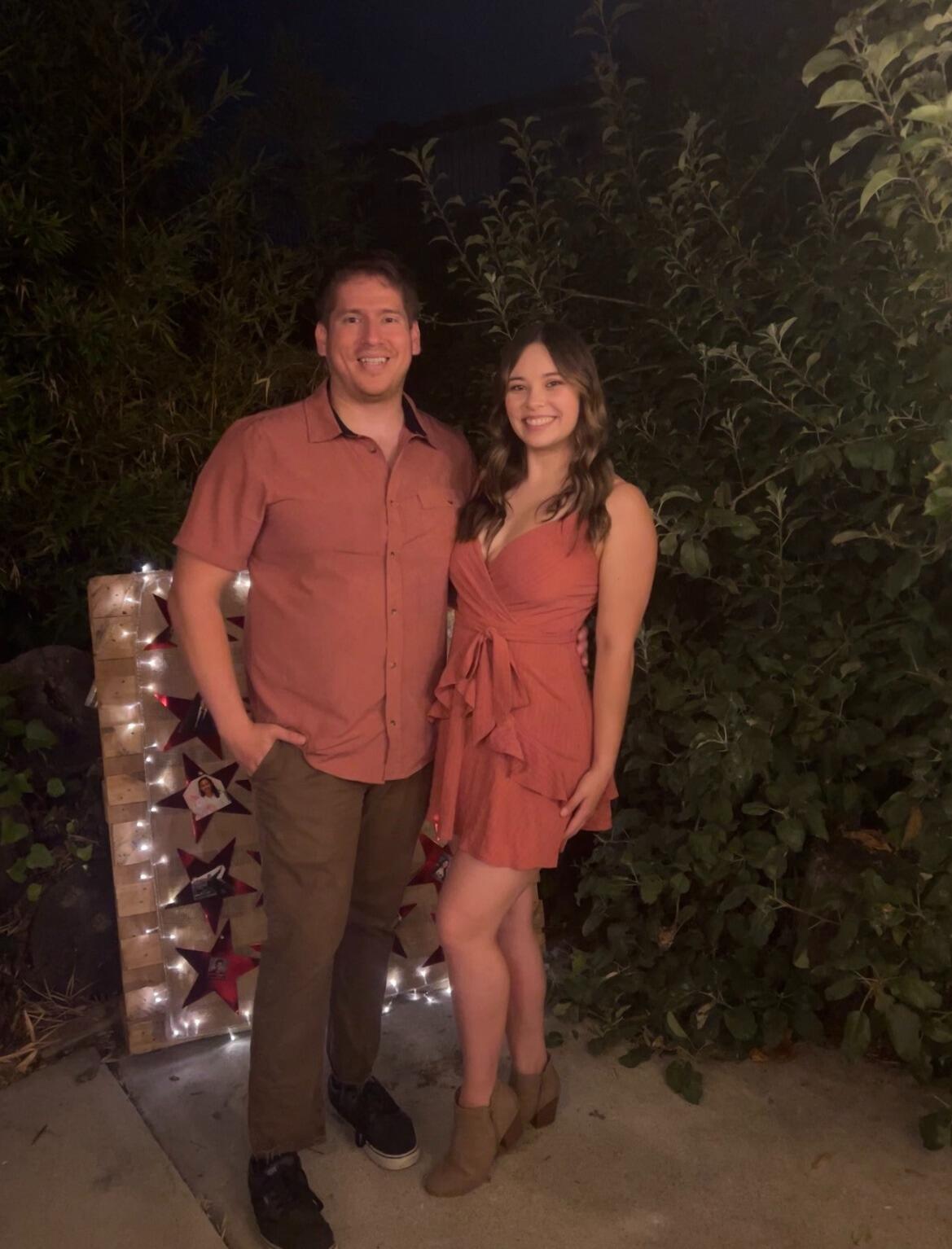 Celebrating Courteney and Brandon's graduation/birthday