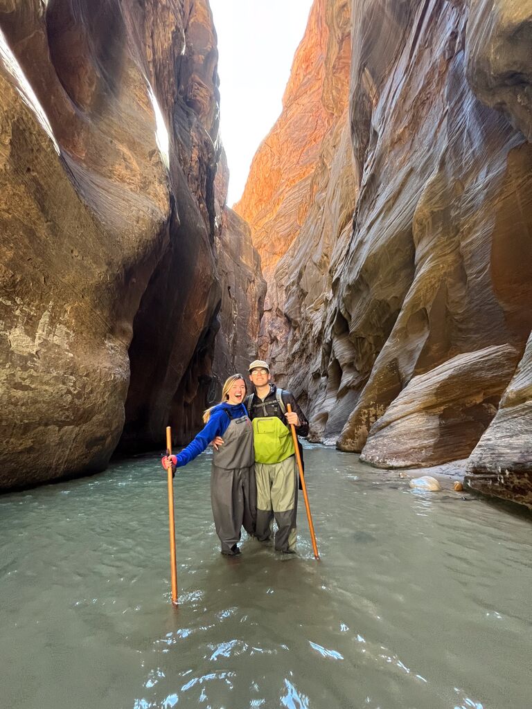 Hike the Narrows at Zion National Park!