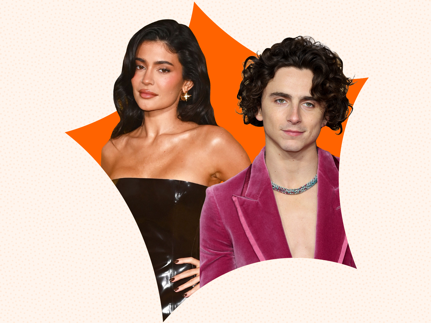 Kylie Jenner and Timothee Chalamet 