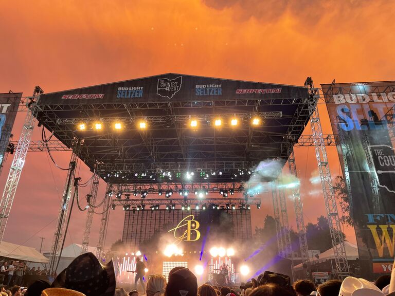 Our first Country Fest! This is our most favorite tradition we've established! Country Fest is a week long country music festival in Canal Fulton, OH. 