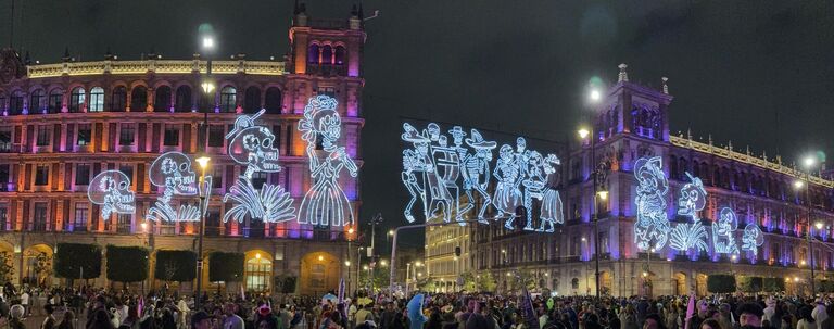 Dia De Los Muertos. Mexico City was amazing! 
