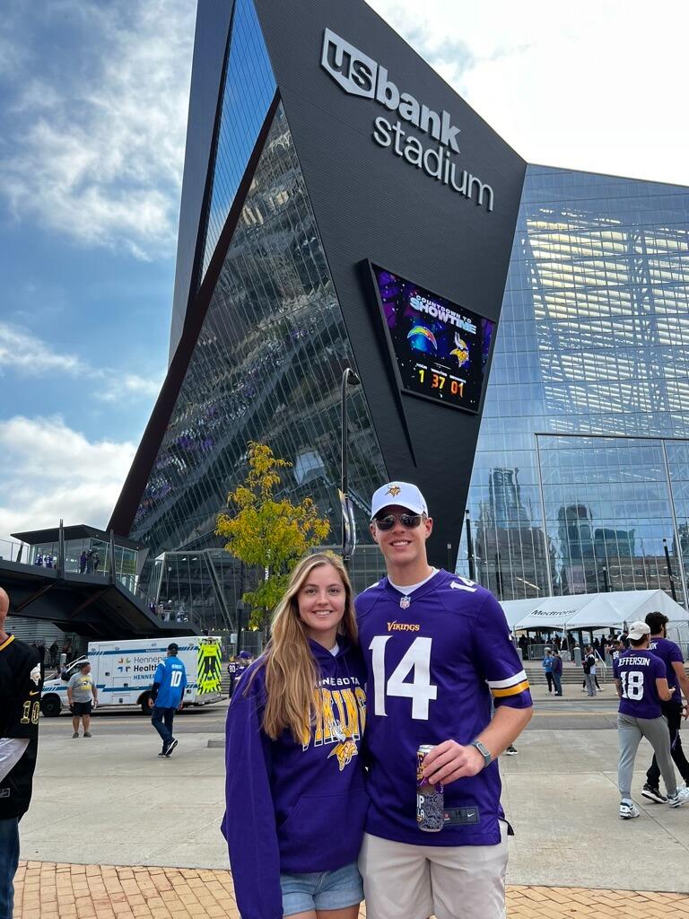 Big Vikings fans!! 
