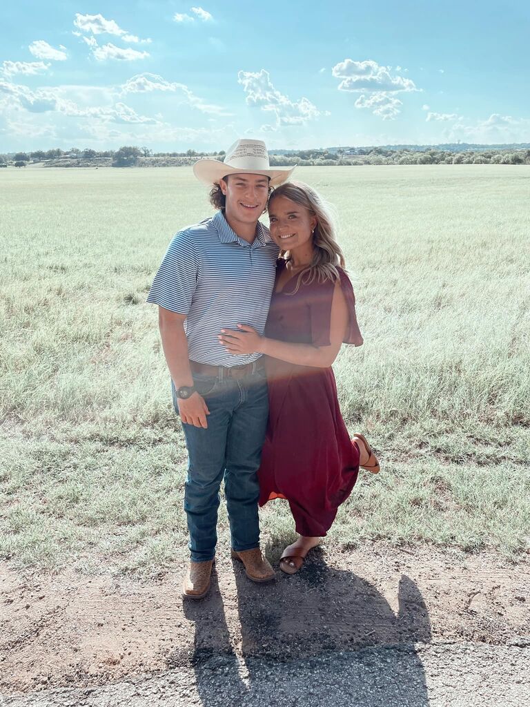 During the summer of 2022 Caleb lived with his cousins in New Braunfels to play in a summer ball league. He got a break to come to Maddys softball coaches wedding where she actually ordained the wedding! A fun memory for us and just for everyone!