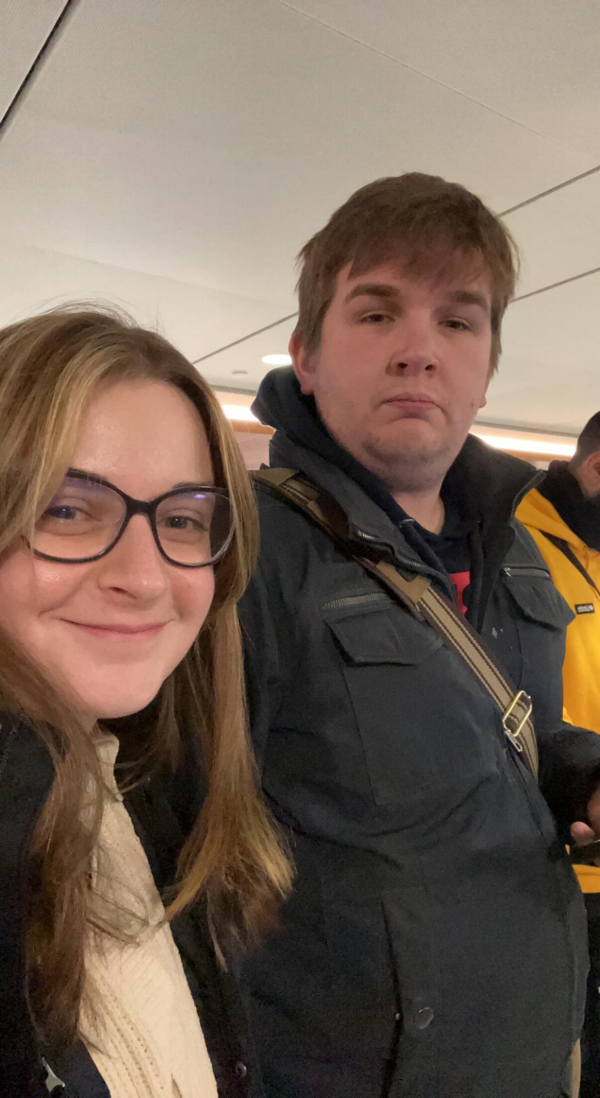 First time having a major travel mishap. It took 2 days, 1 car ride over Christmas, and several cancelled flights to get to CT 