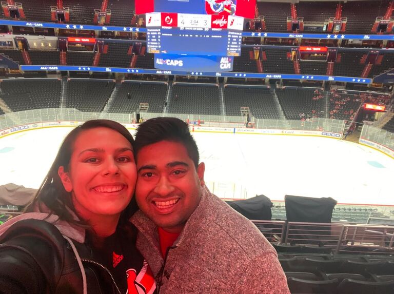 A house divided - NJ Devils vs Washington Capitals (Devils won!)