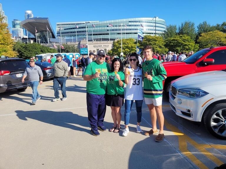 Uncle Brent Fireball Shot at Soldier Field