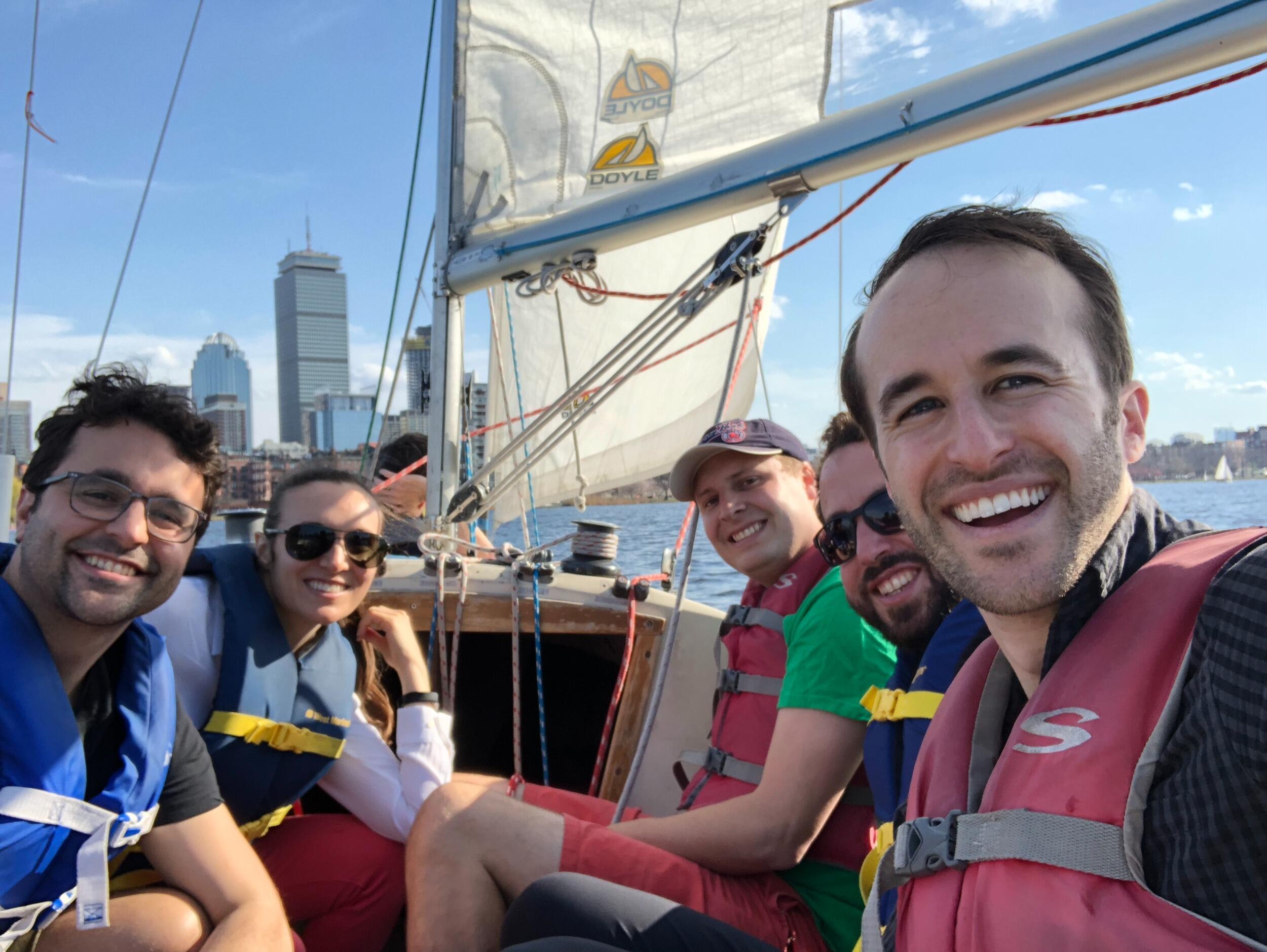 Celebrating Doug's 29th birthday.  Doug asked Carly to be his girlfriend the next day.