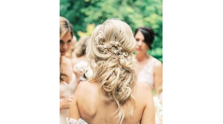 Pin by Pikky P on Ladies  Beautiful blonde girl, Bridal hair updo, Bad girl  aesthetic