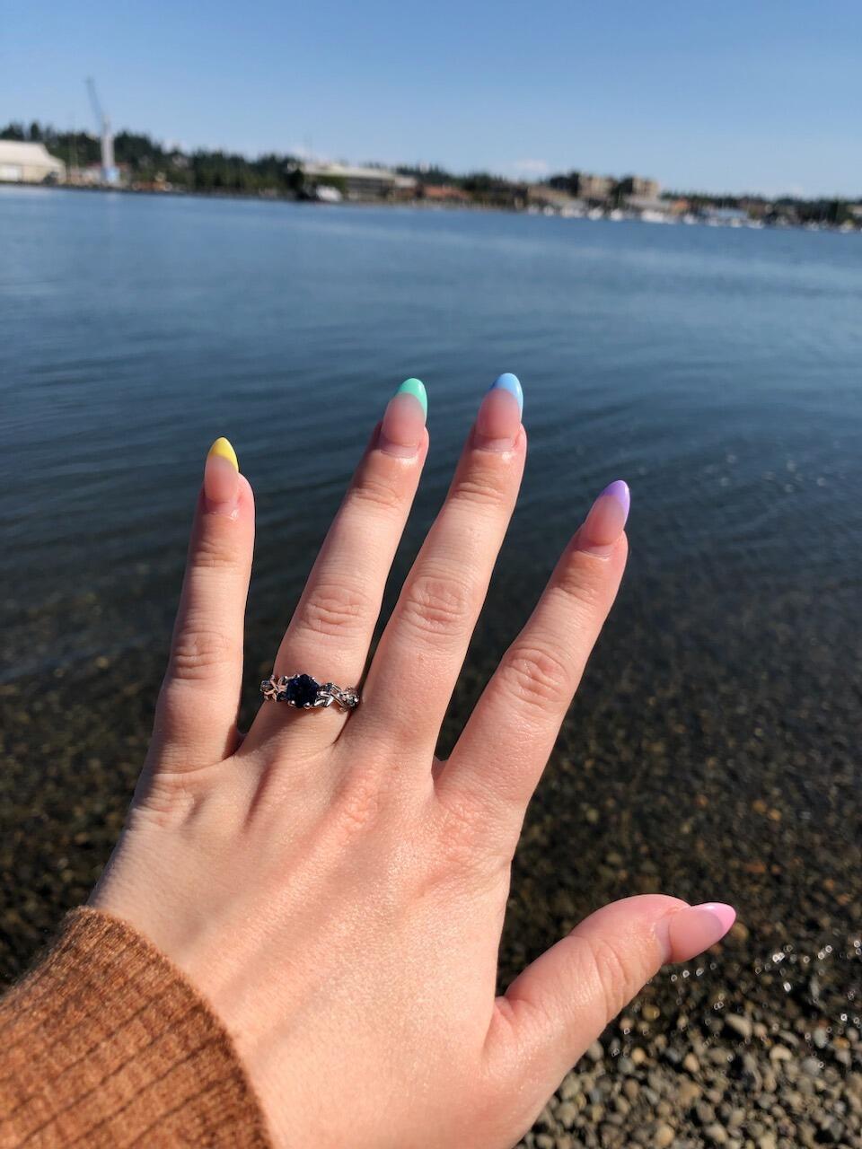 WE GOT ENGAGED!!!!!!!!!!