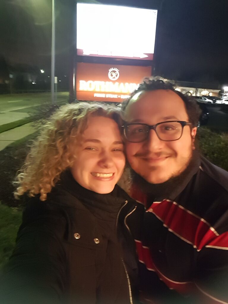 Getting Steak - Jessica's favorite