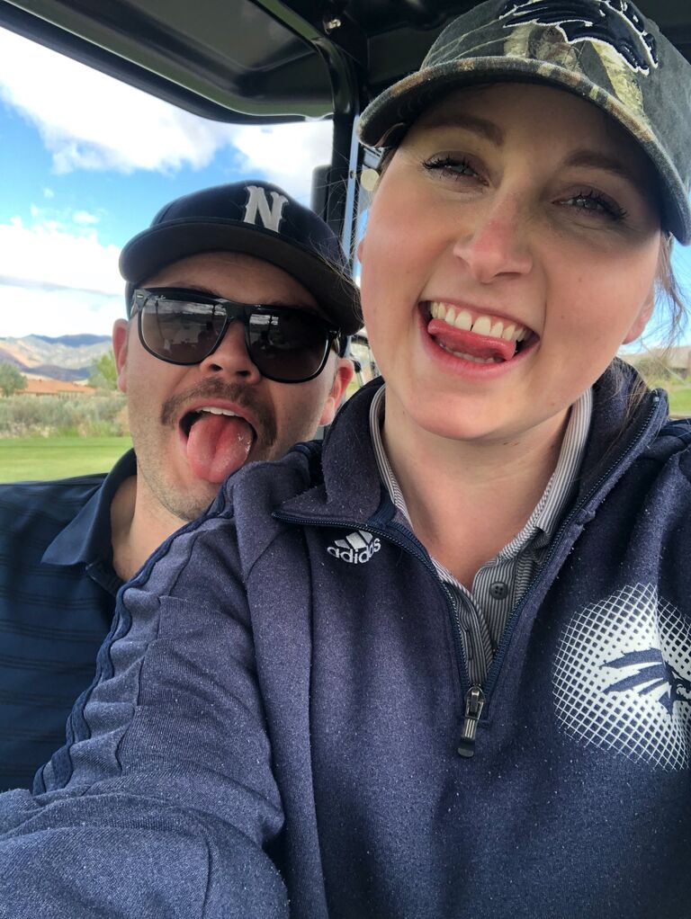 Golfing date day
