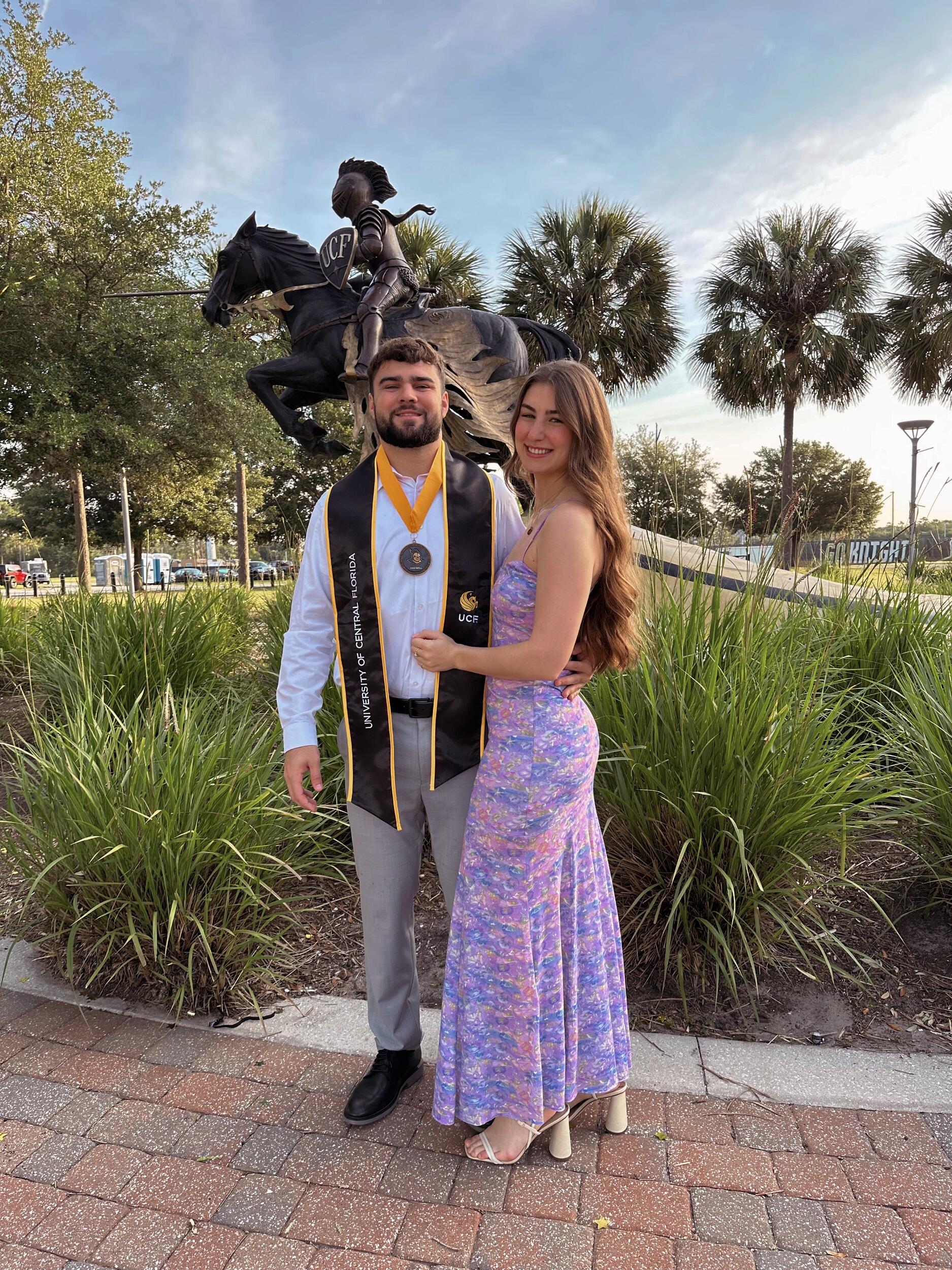 Quade's graduation at UCF!