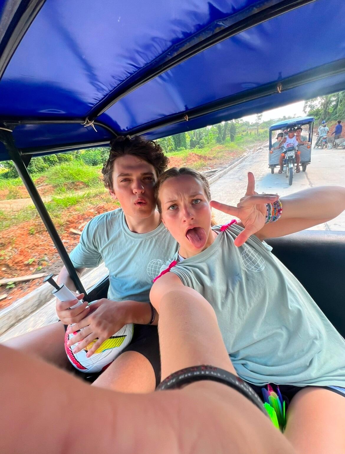 Caden and I went to Peru to serve the Kingdom. God was truly moving! While we are married, we hope to go on many more mission trips.