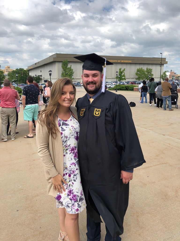 Nate graduates college!