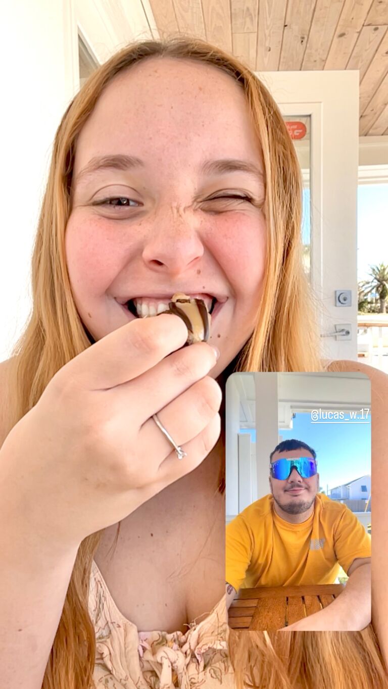 Sunday Tradition : Island Donuts 
for our 2 Year Anniversary