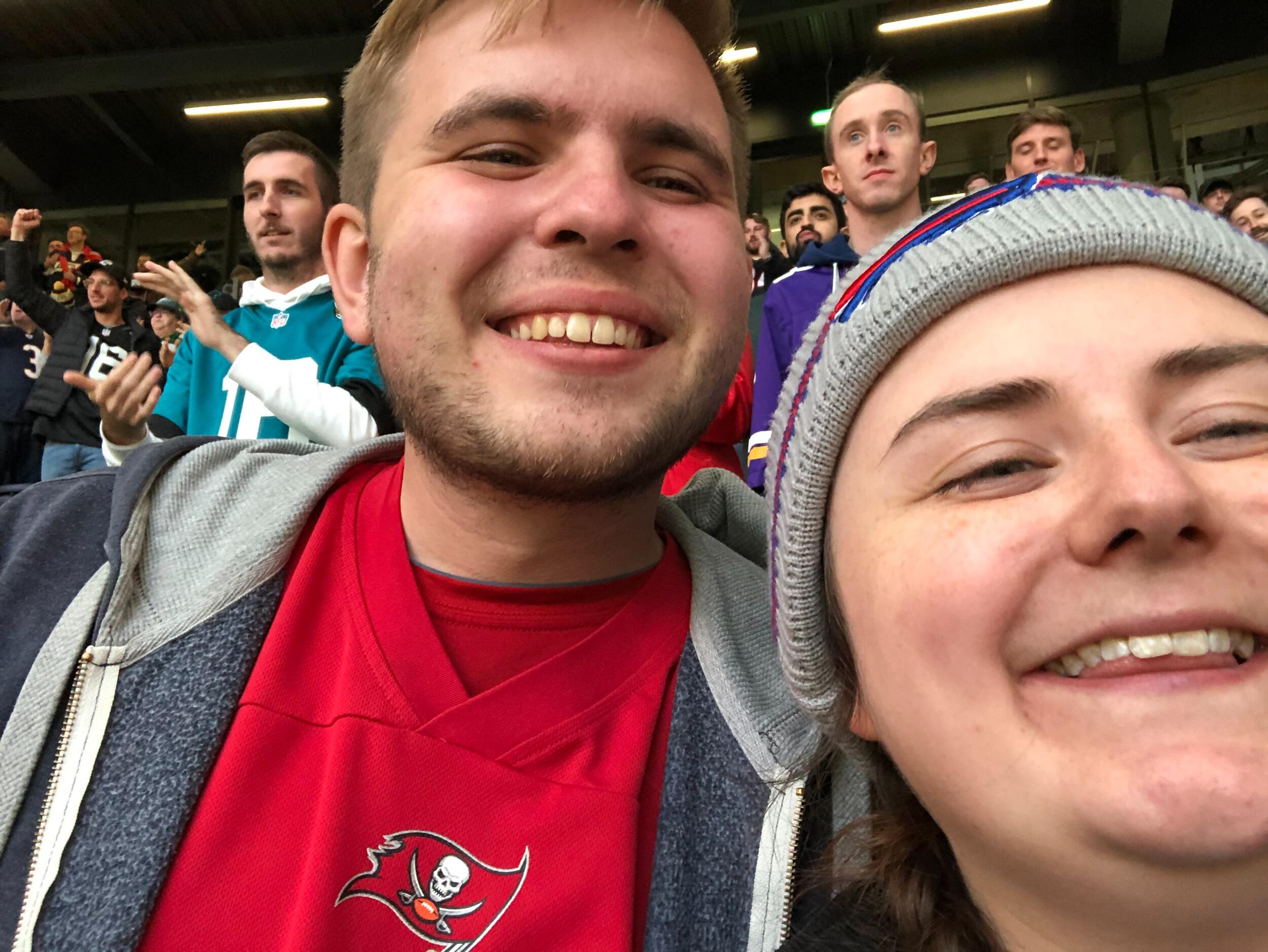 First live NFL Game! 

For anyone interested, it was Jags v Dolphins and in a rare sight, the Jags very narrowly won.