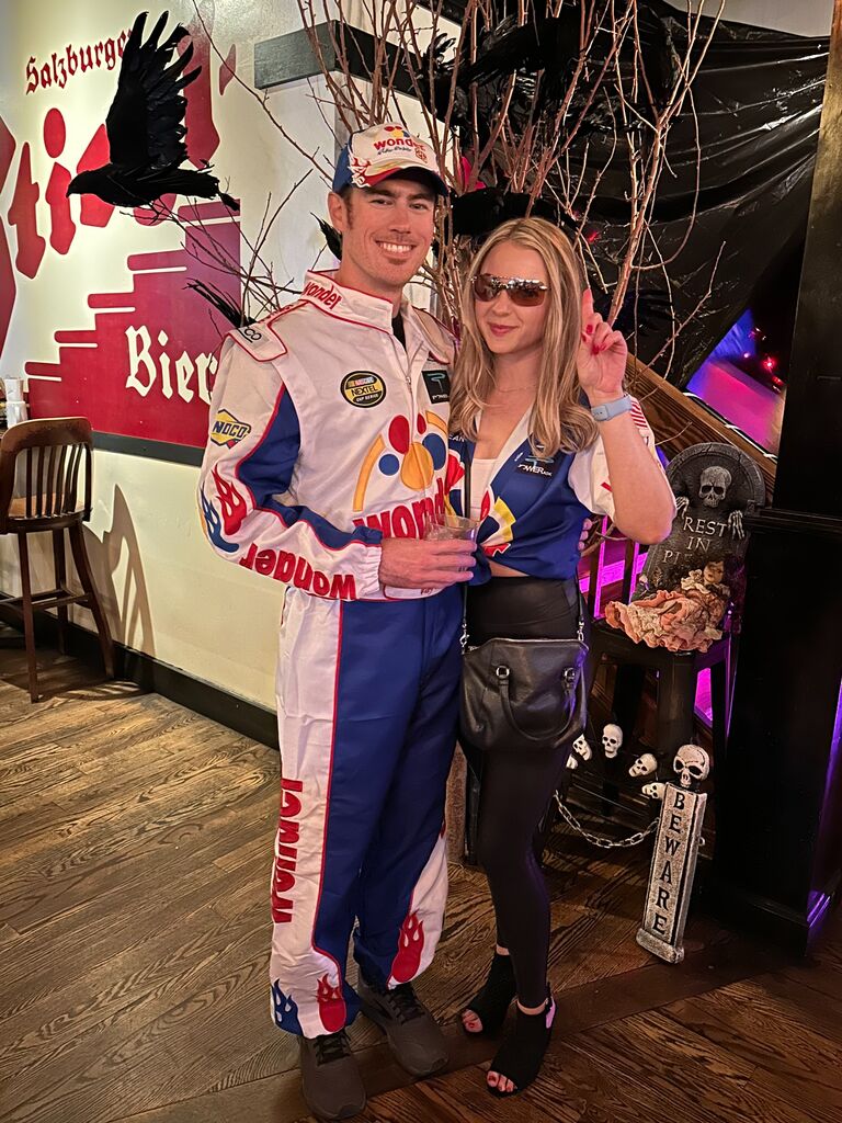 Second Halloween together. Shake and Bake.