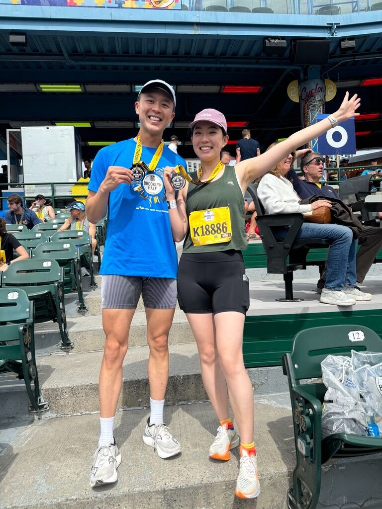 Laura's ran first half marathon on her birthday