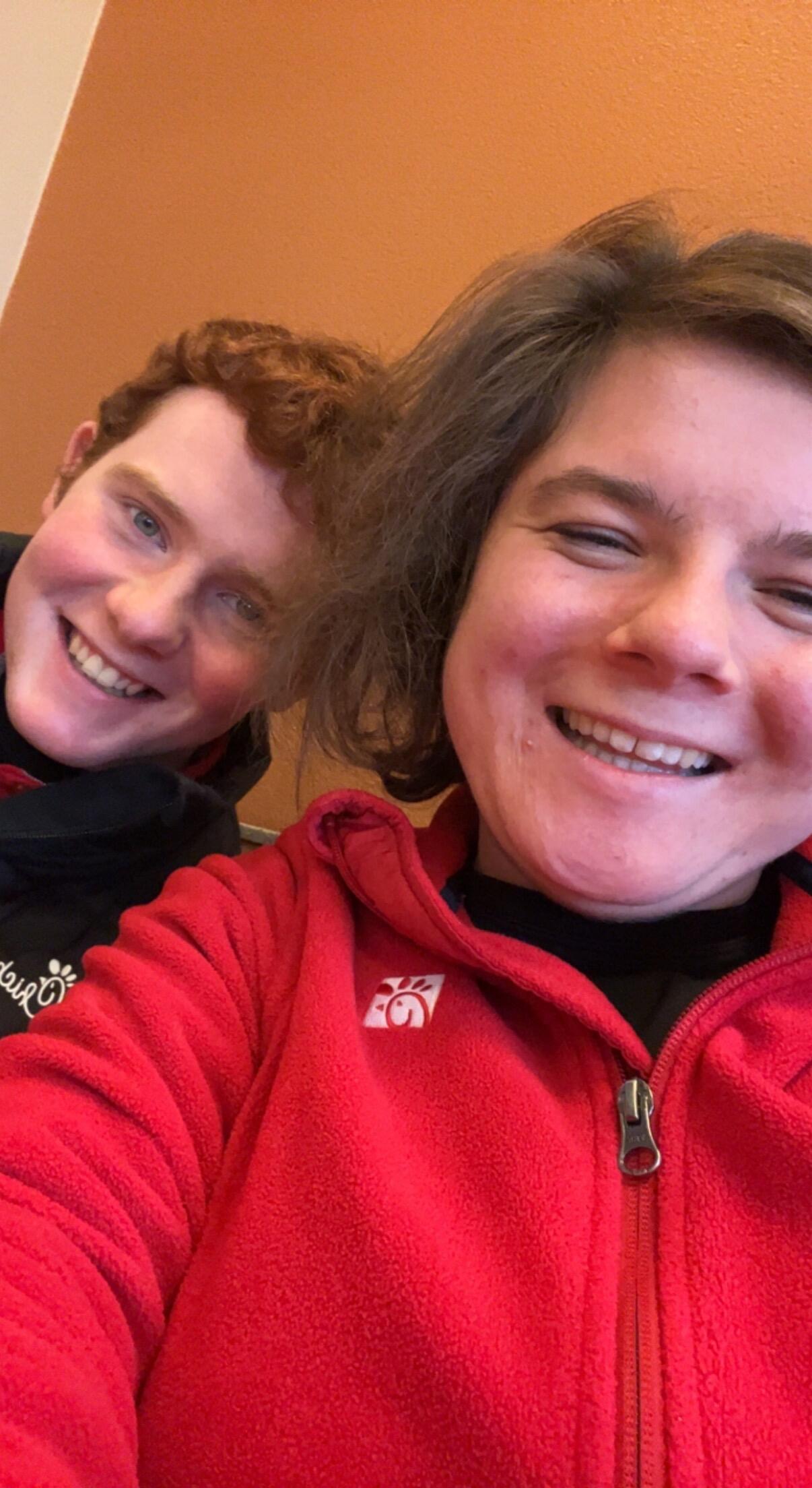 First ever picture of just the two of us, nine days after his first Monday Night hangout.