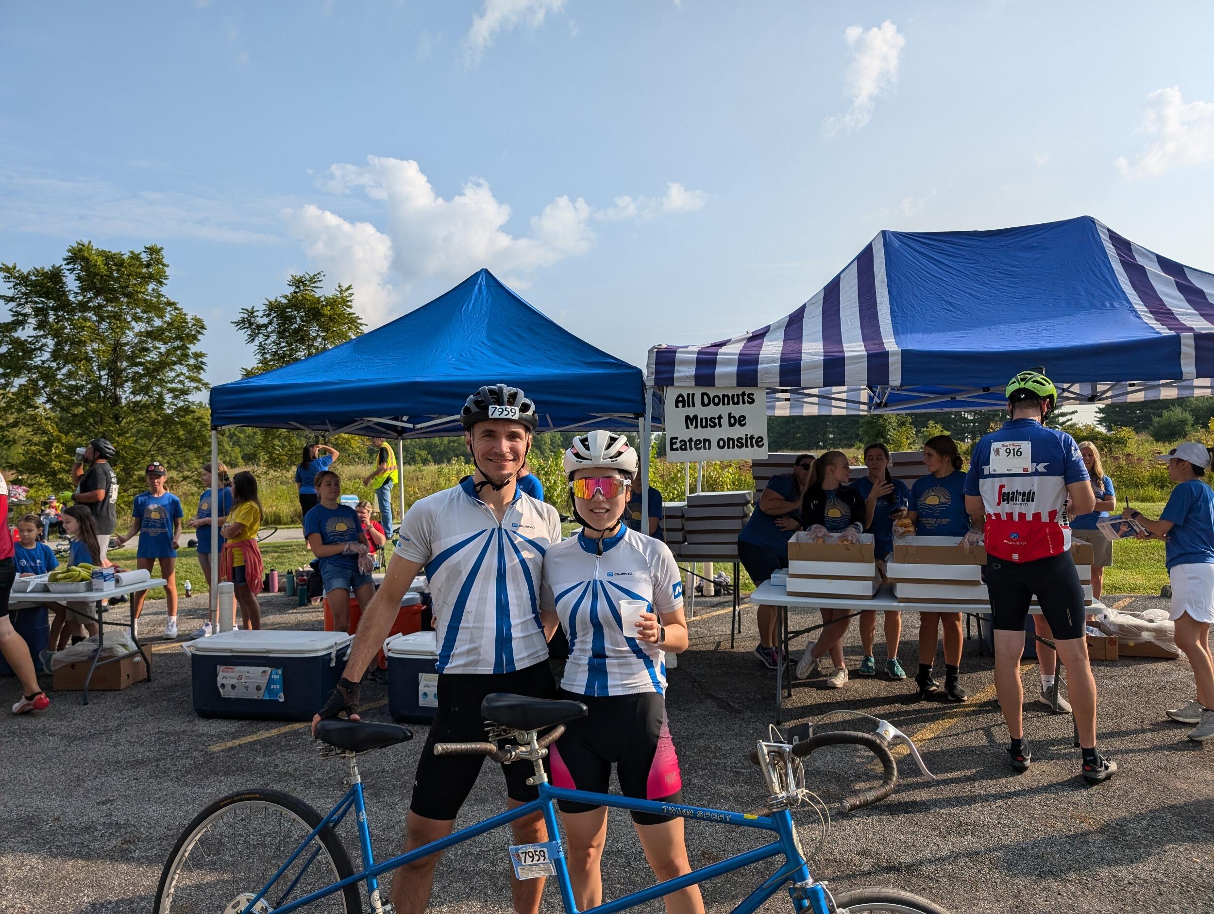 Tandem Donut Race