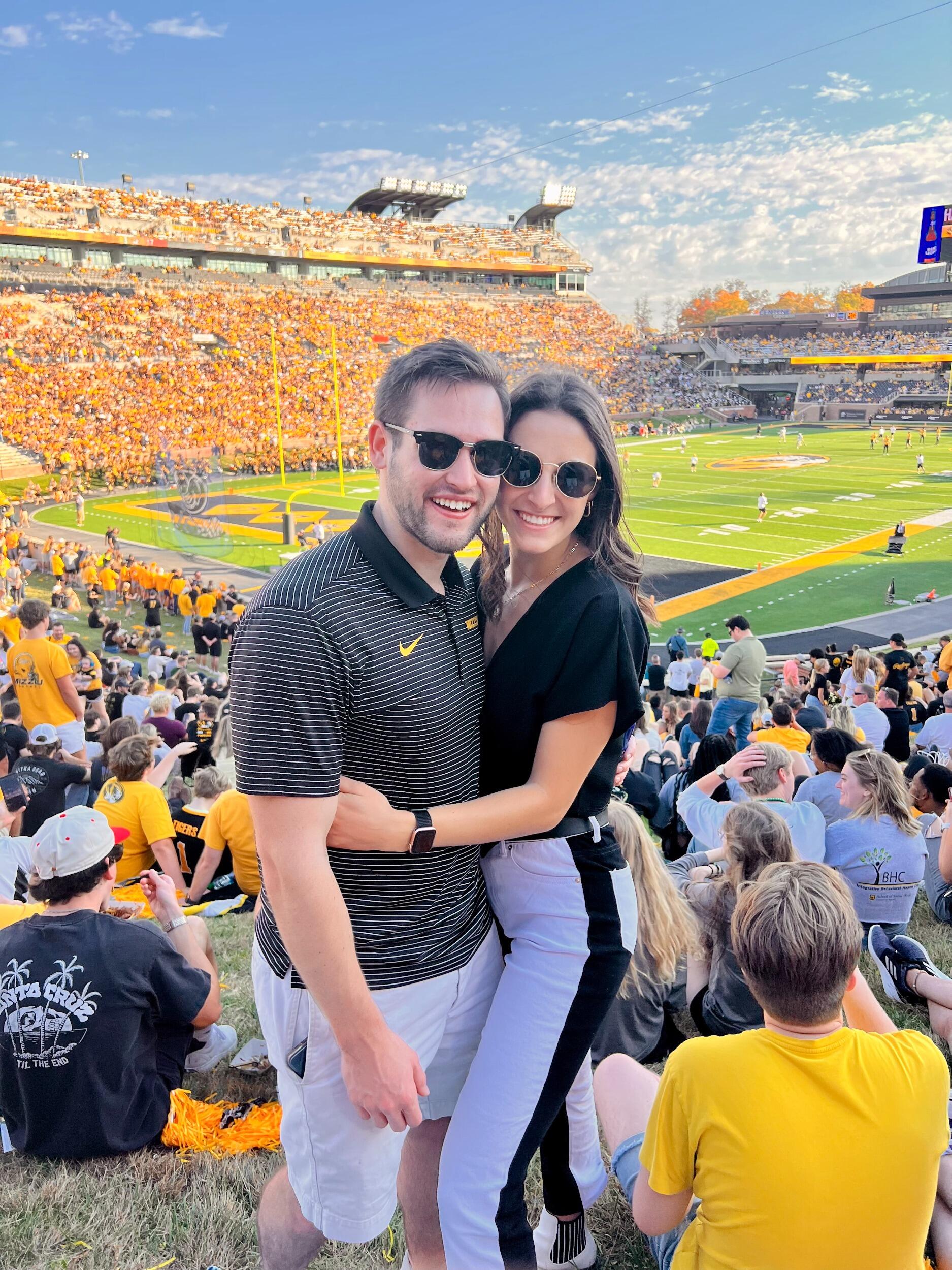 We spent countless Mizzou football games together with friends and family!